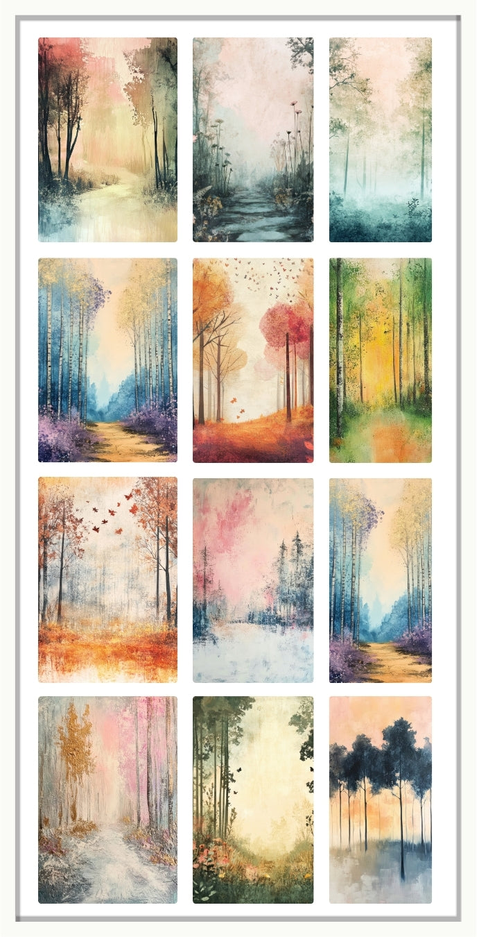 Waterslide Nail Decal | INTO THE FOREST
