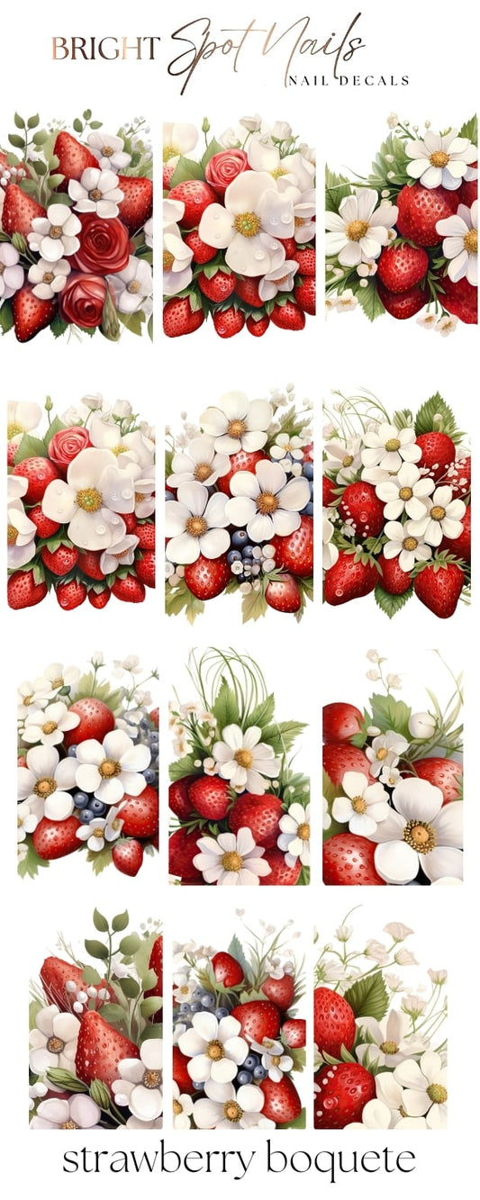 Strawberry bouquet