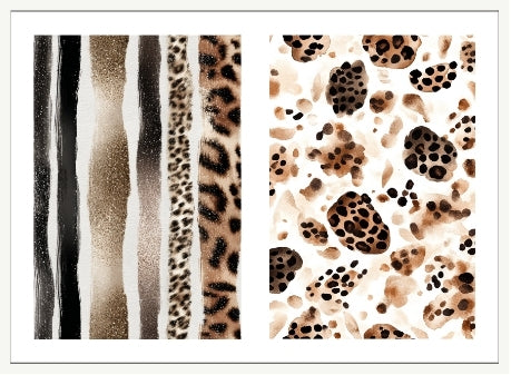 Waterslide Nail Decal | NEUTRAL SAFARI STRUT
