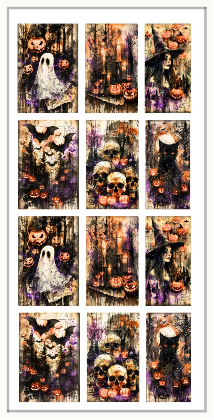 Waterslide Nail Decal | NIGHT OF THE LIVING ART