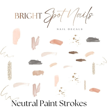 Neutral Paint Strokes