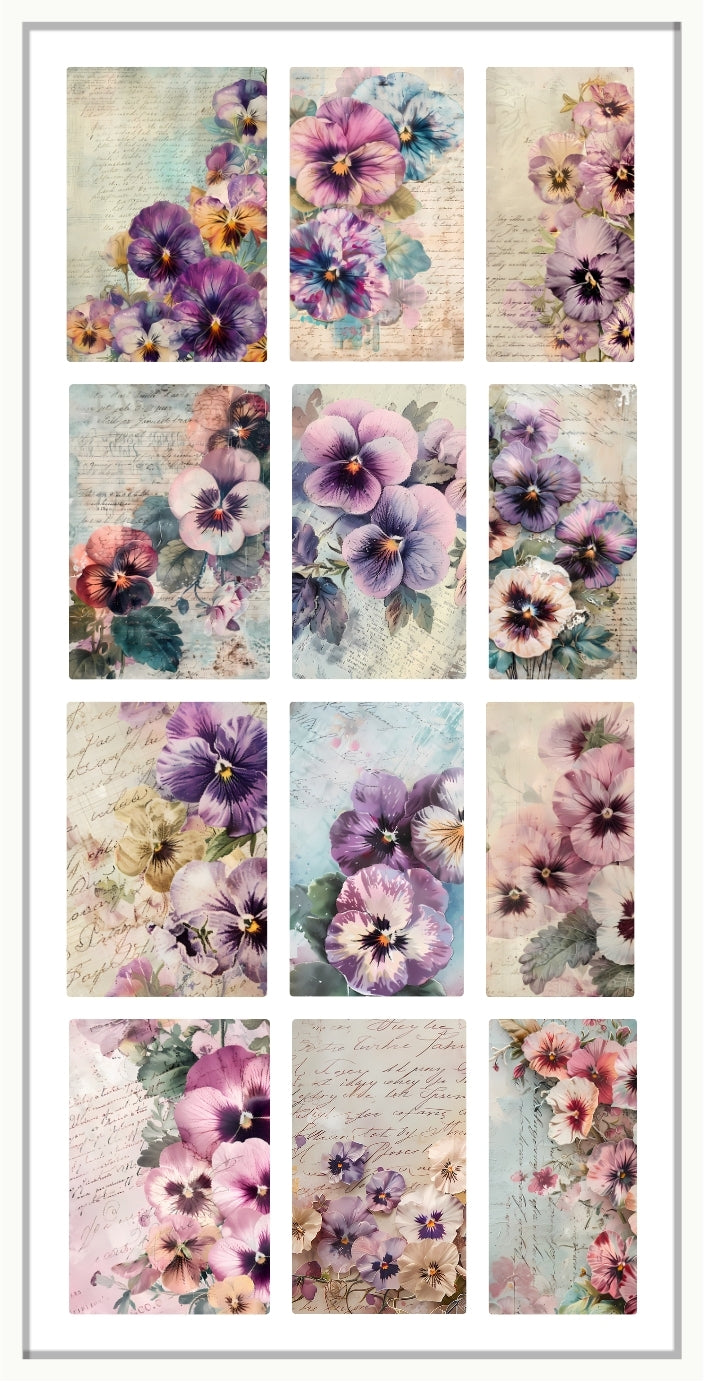 Waterslide Nail Decals | PANSIE  CHIC