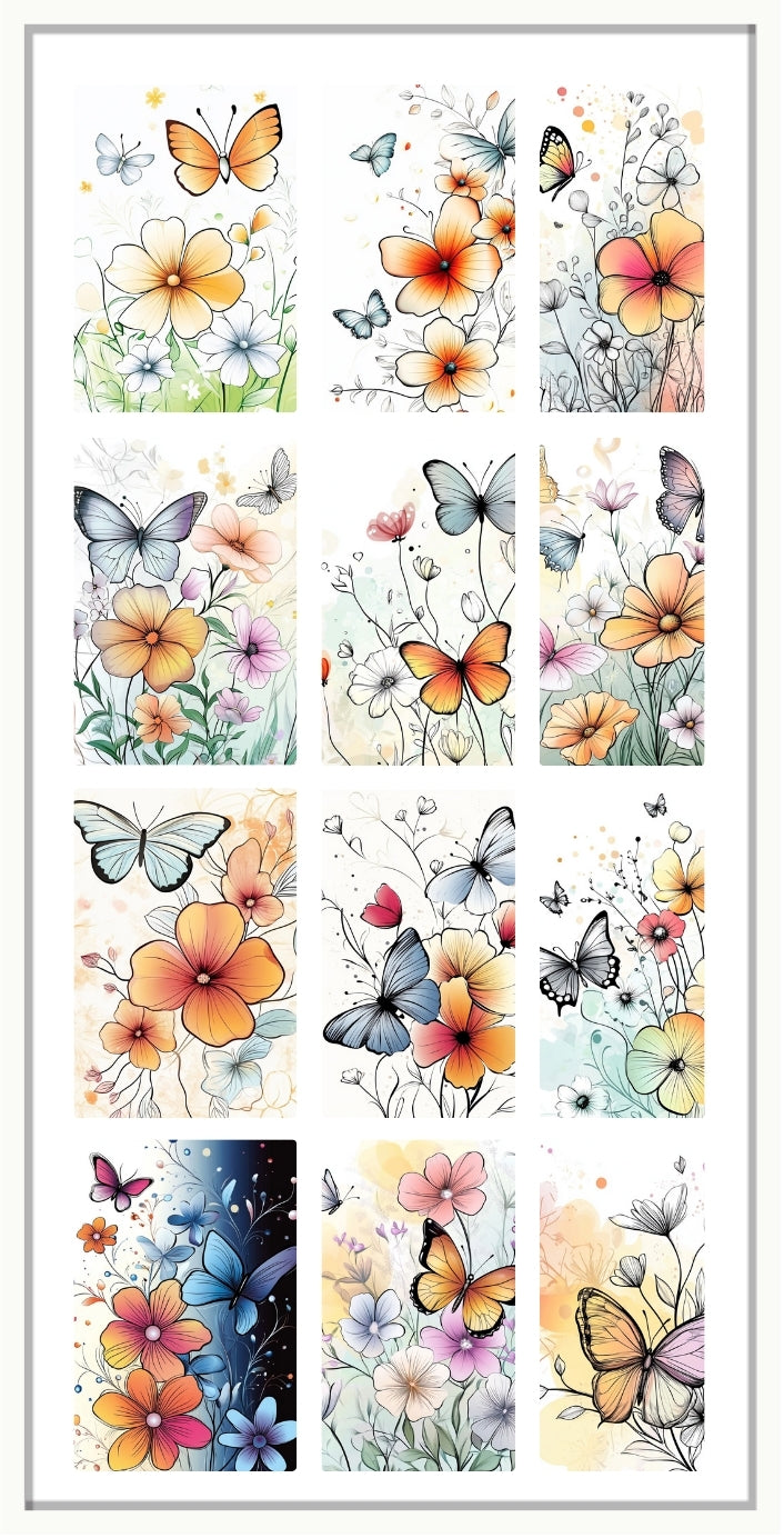 Waterslide Nail Decal | PAPILLON