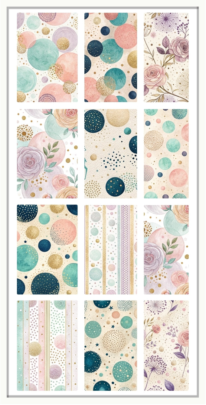 Waterslide Nail Decal | PASTYDOTS