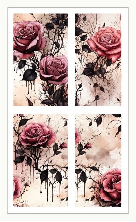 Waterslide Nail Decal | POISONED ROSES