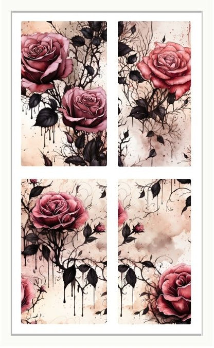 Waterslide Nail Decal | POISONED ROSES