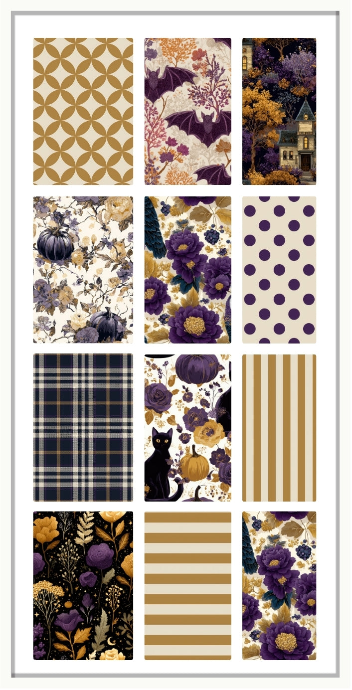 Waterslide Nail Decal | PURPLE WEEN