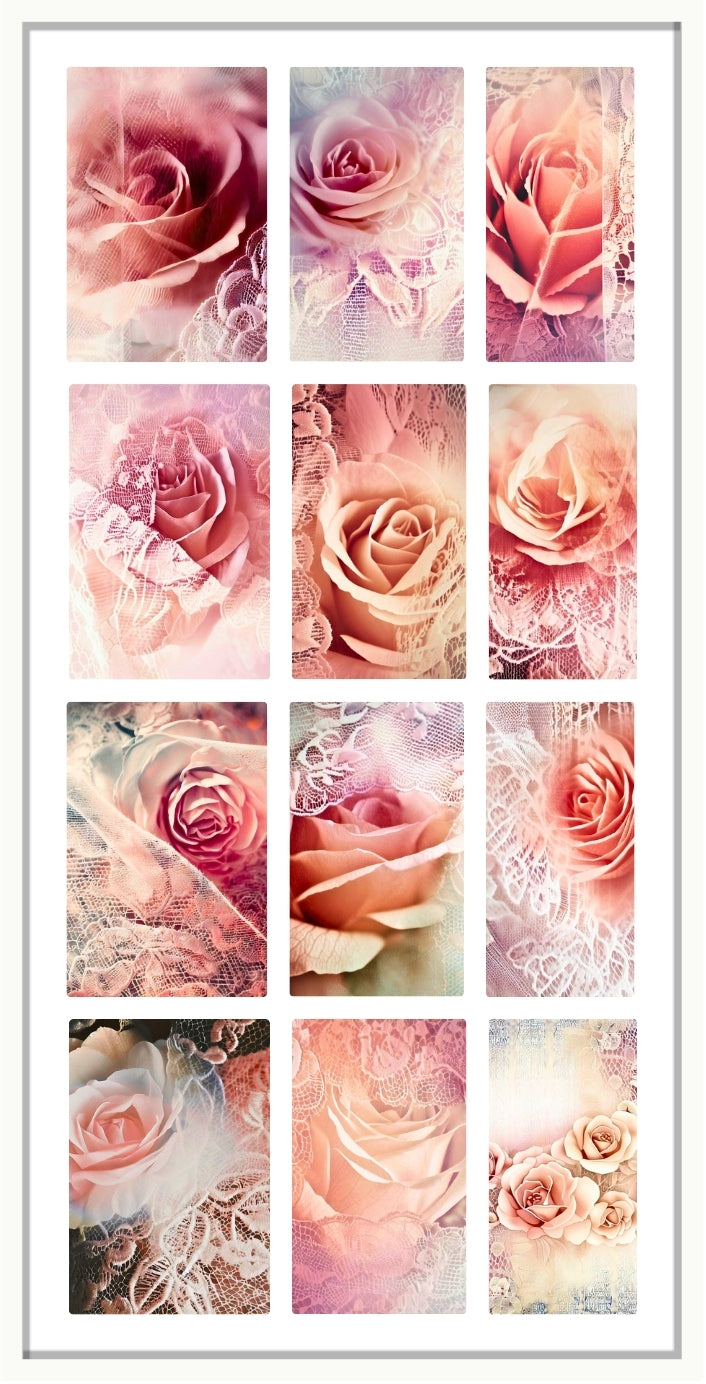 Waterslide Nail Decals | ROSES AND LACE