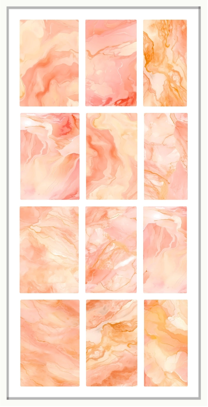 Waterslide Nail Decals | SEA OF PEACH