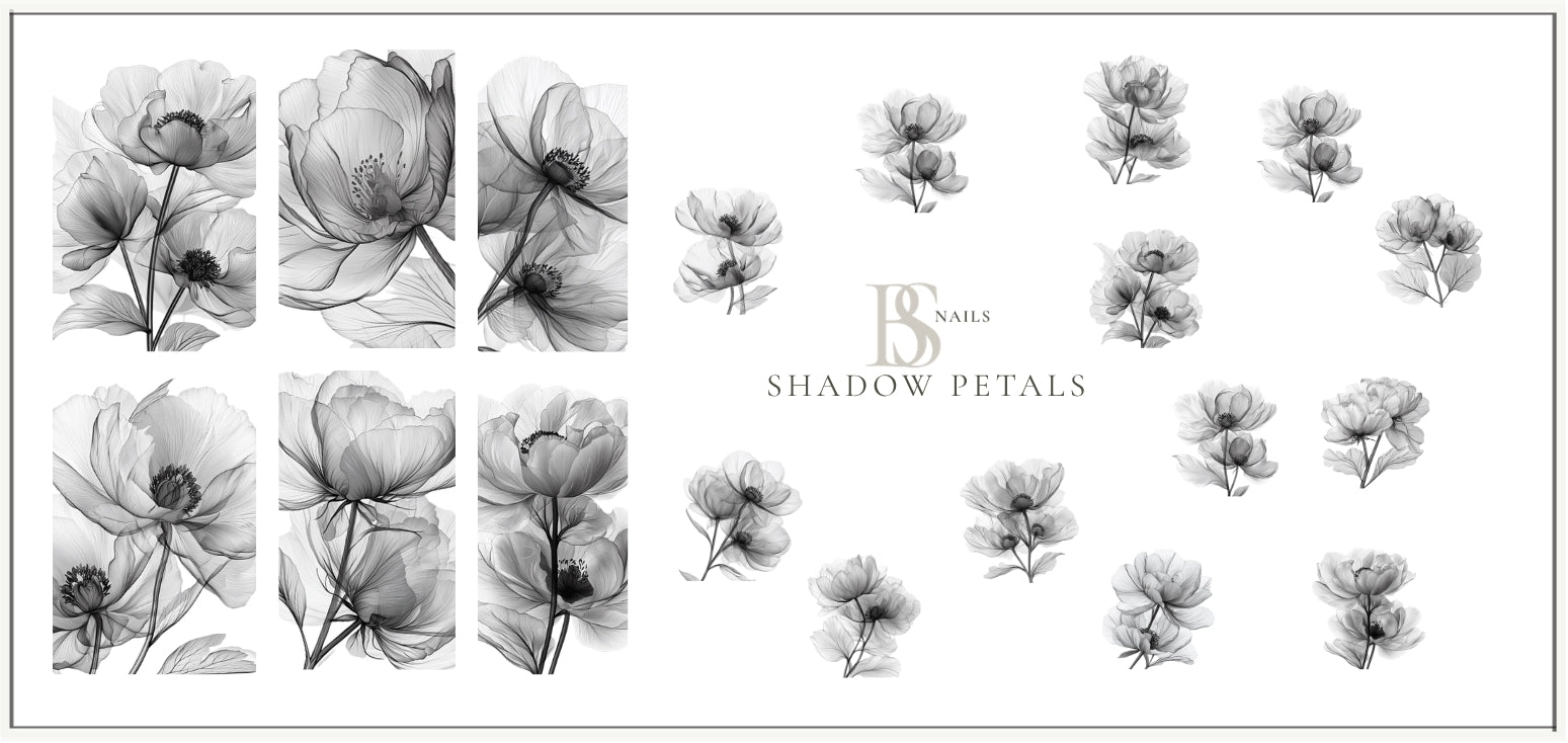 Waterslide Nail Decal | SHADOW PETALS