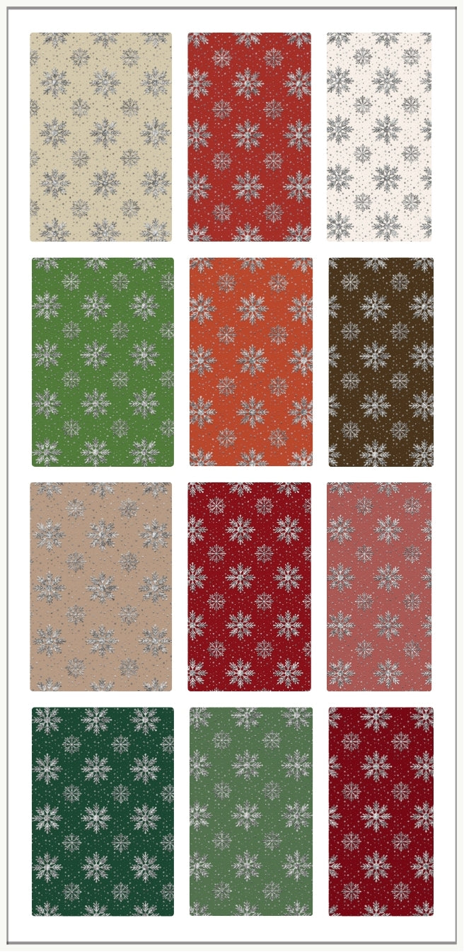 SILVER SNOWFLAKES