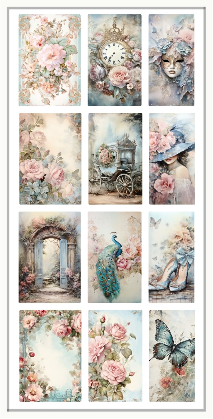 Waterslide Nail Decal | SOFT FLORAL