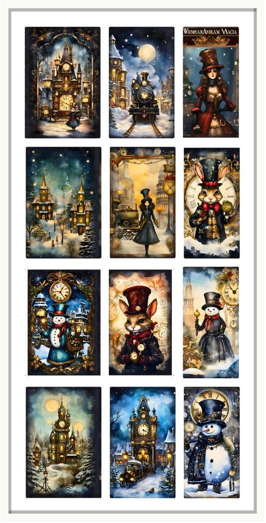 steampunk christmas
