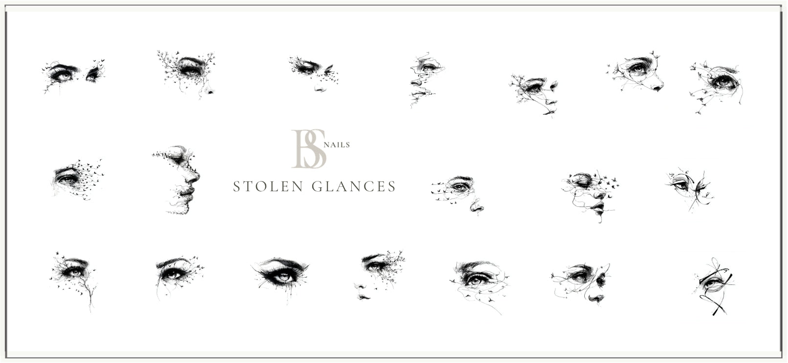 Waterslide Nail Decal | STOLEN GLANCES