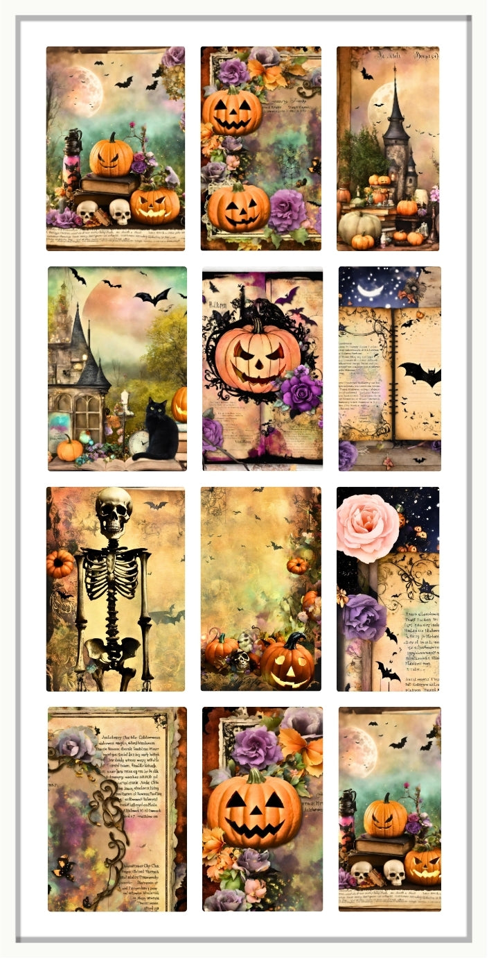 Waterslide Nail Decals | STORYBOOK HALLOWEEN