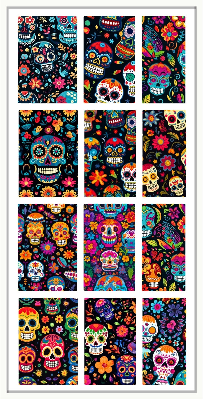 Waterslide Nail Decals | SUGAR SKULL