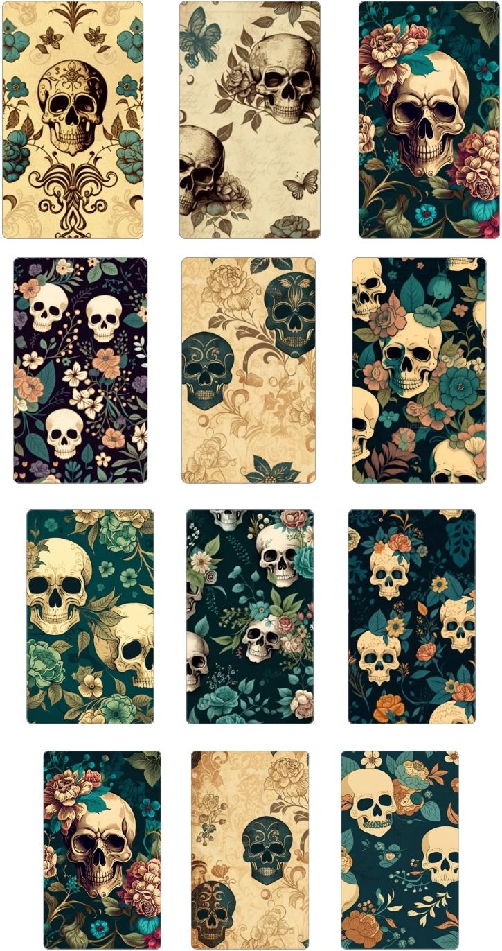 Skull Floral