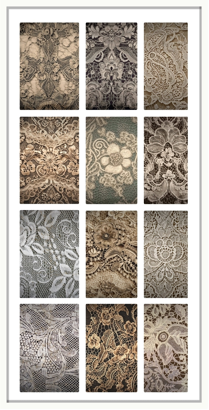 Waterslide Nail Decal | VINTAGE LACE