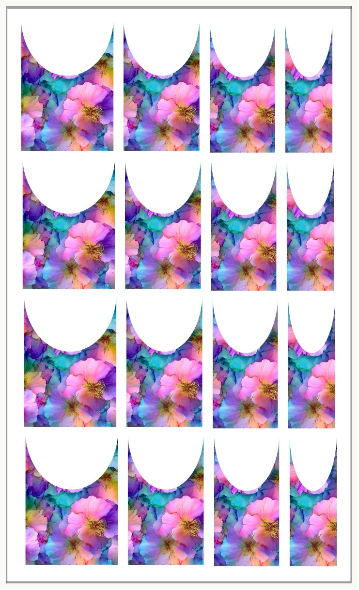 Waterslide Nail Decal | VIOLET VELOCITY