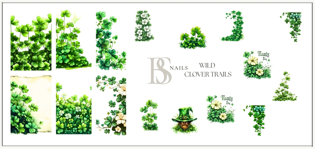 Waterslide Nail Decals | WILD CLOVER TRAILS