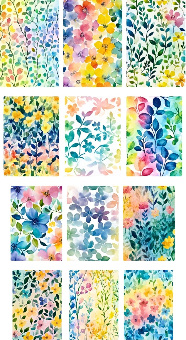 Waterslide Nail Decals | BLOOMING HUE