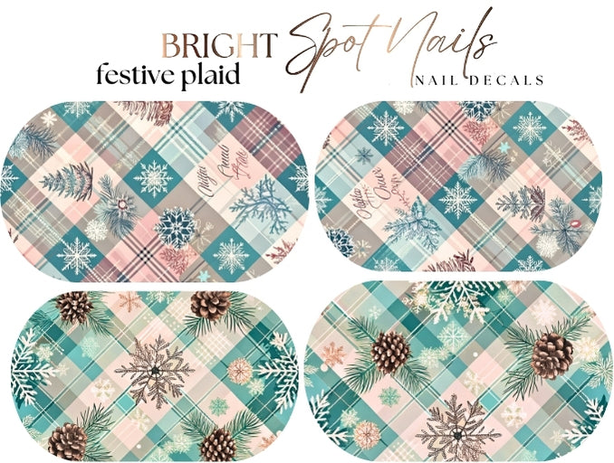 festive plaid