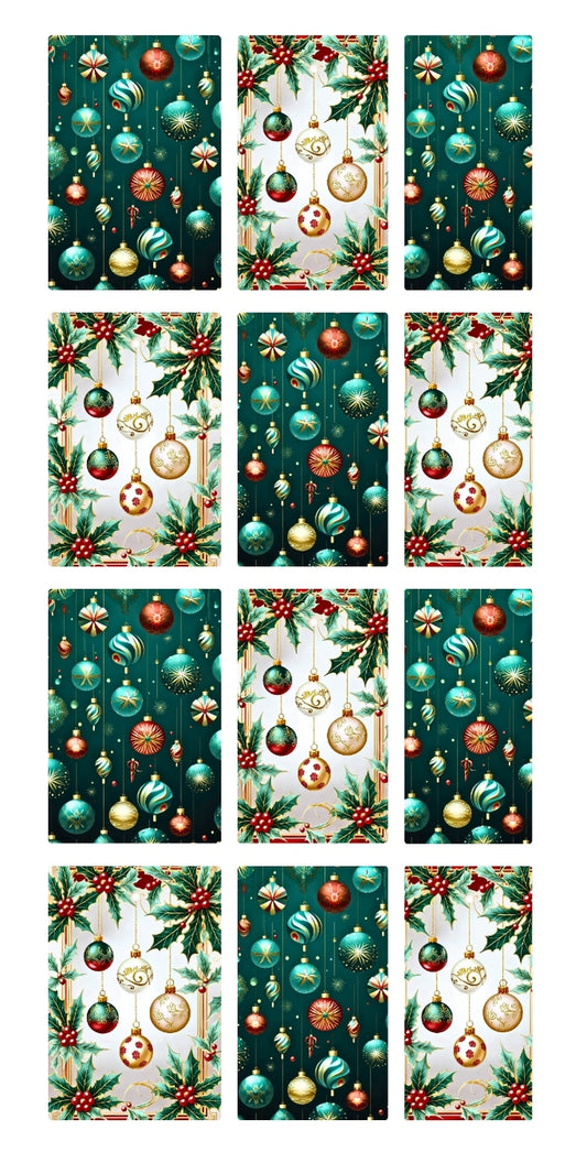 holly jolly ornaments