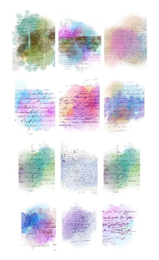inked writing