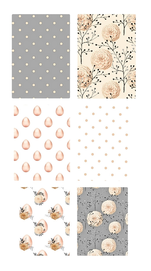 Peachy Gray Easter