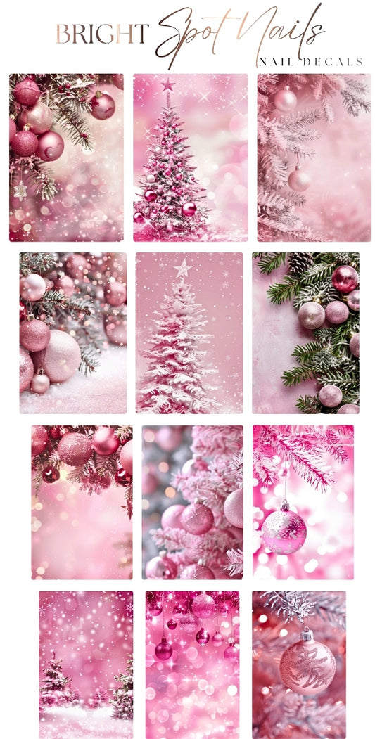 pink christmas