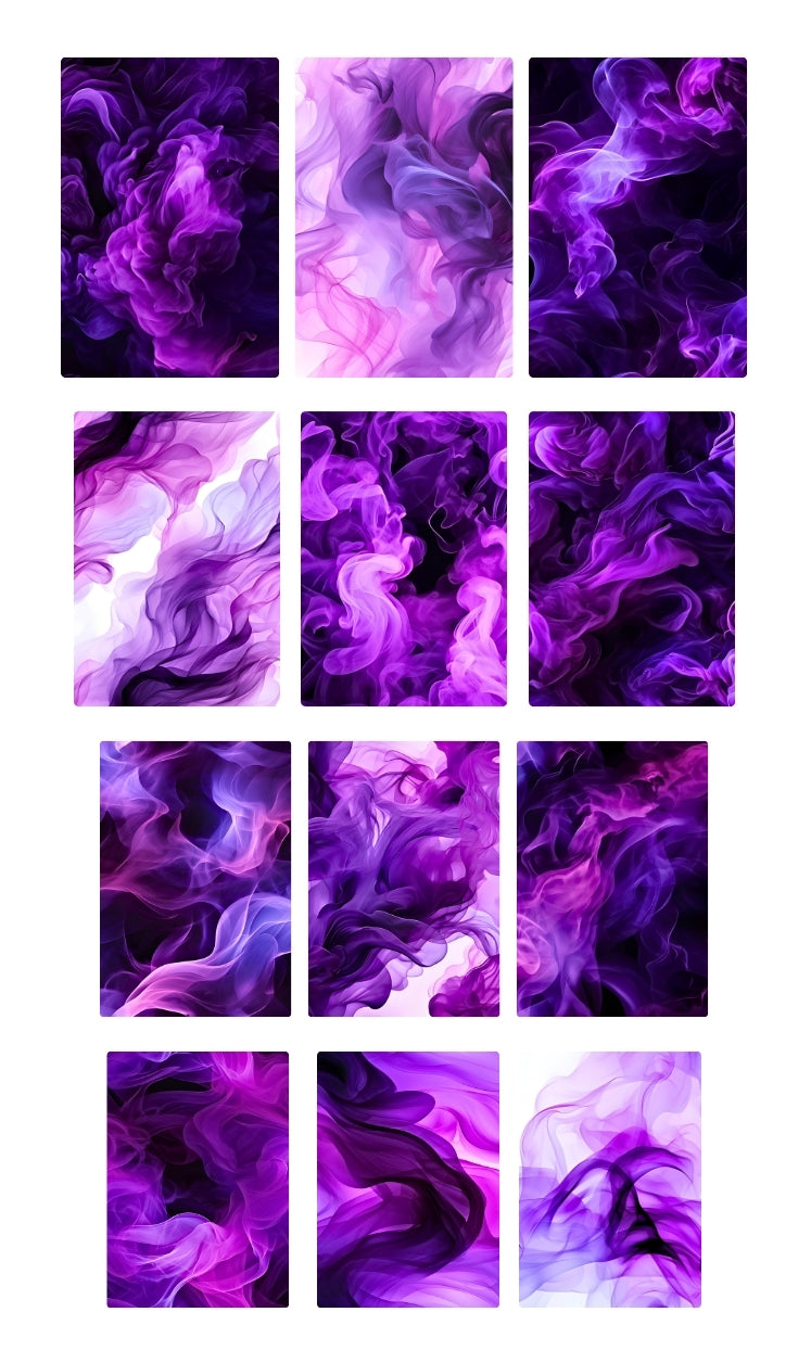 purple smoke
