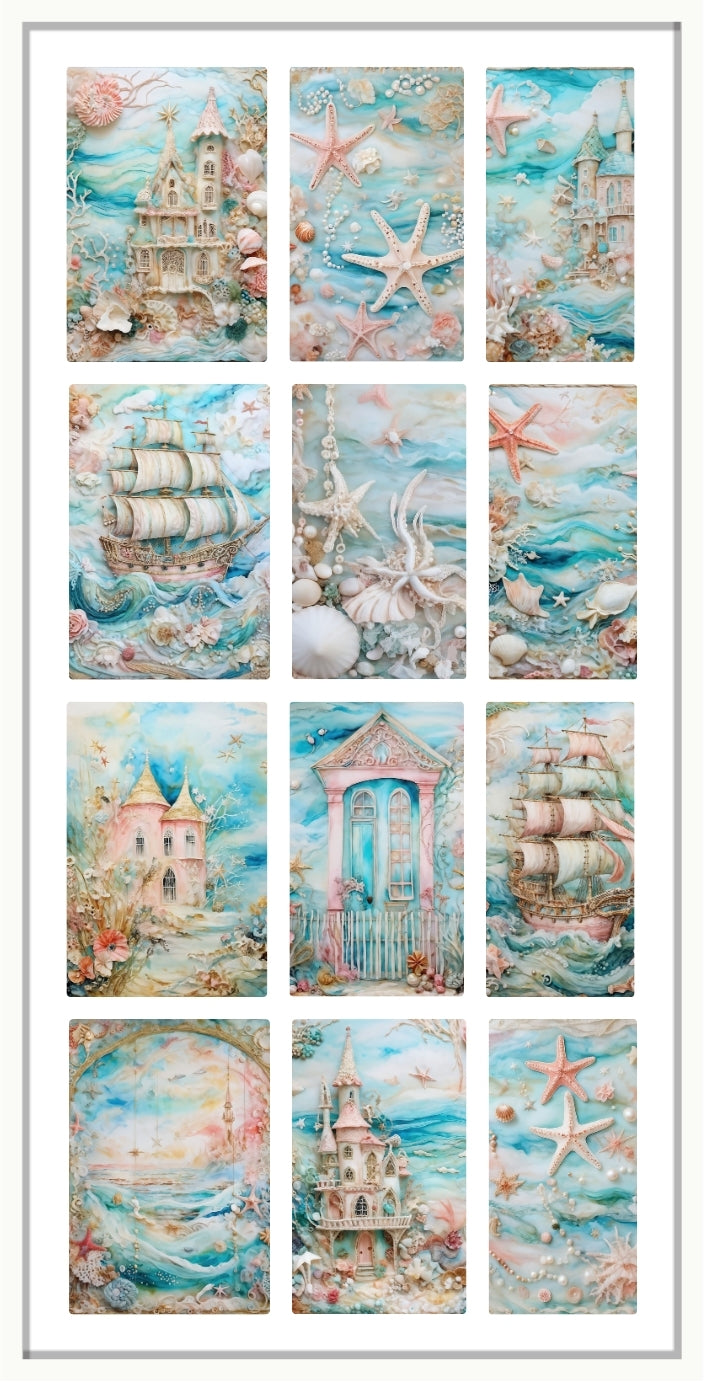 Waterslide Nail Decal | MERMAID MANOR