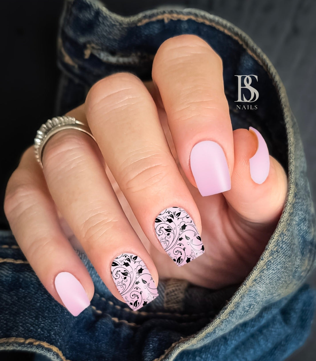 Waterslide Nail Decals | FLORAL LACE