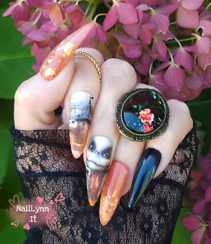 Waterslide Nail Decal | HALLOWHUSH