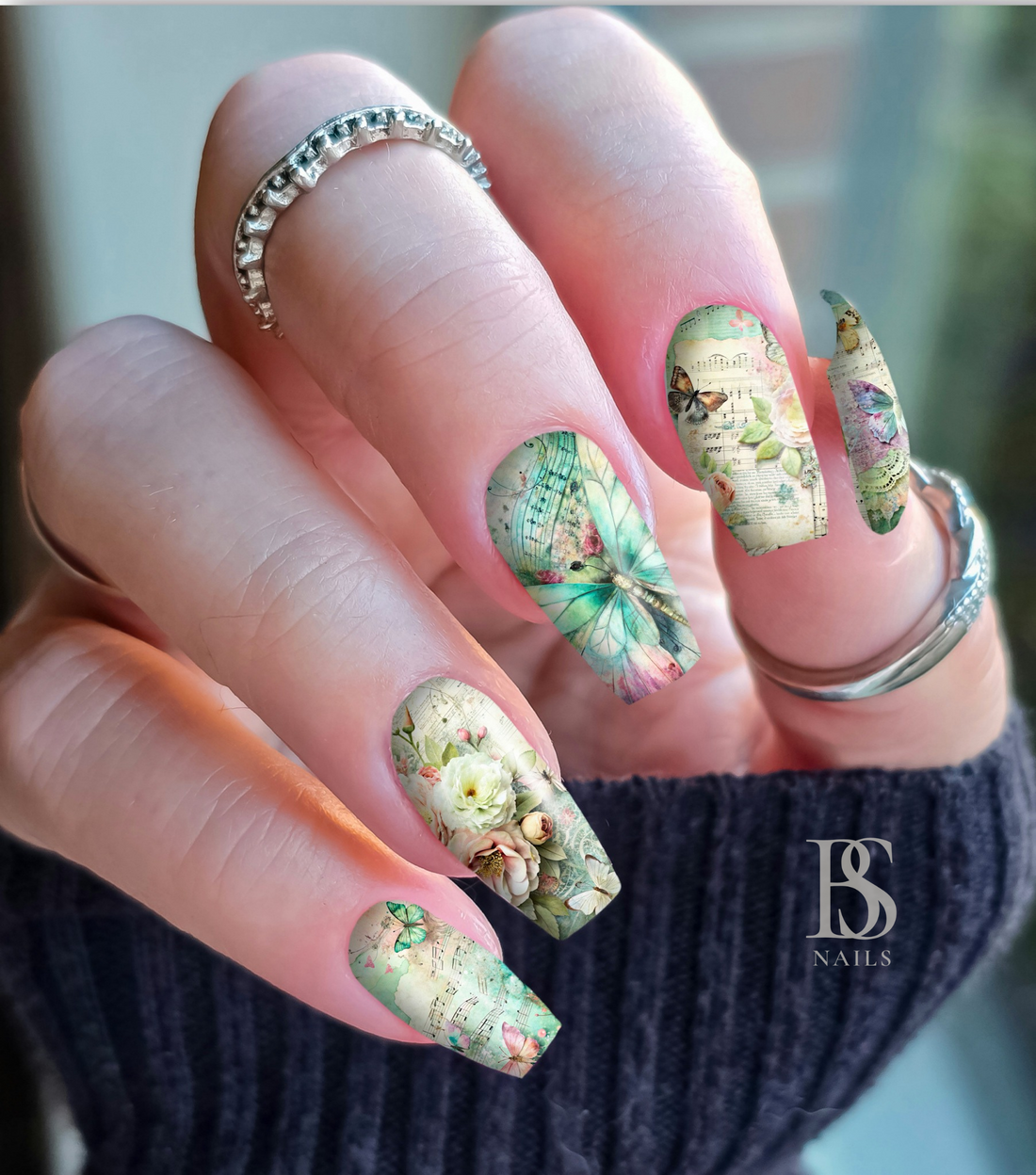 Waterslide Nail Decals | MELODY IN MOTION