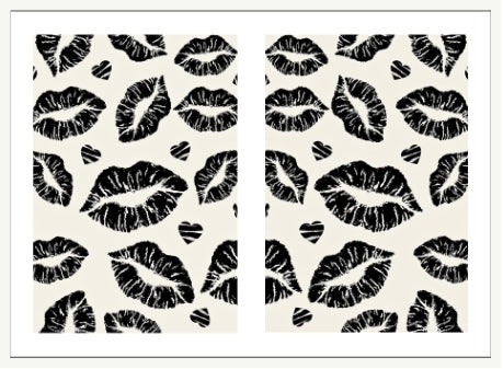 Waterslide Nail Decal | SEALED WITH A KISS