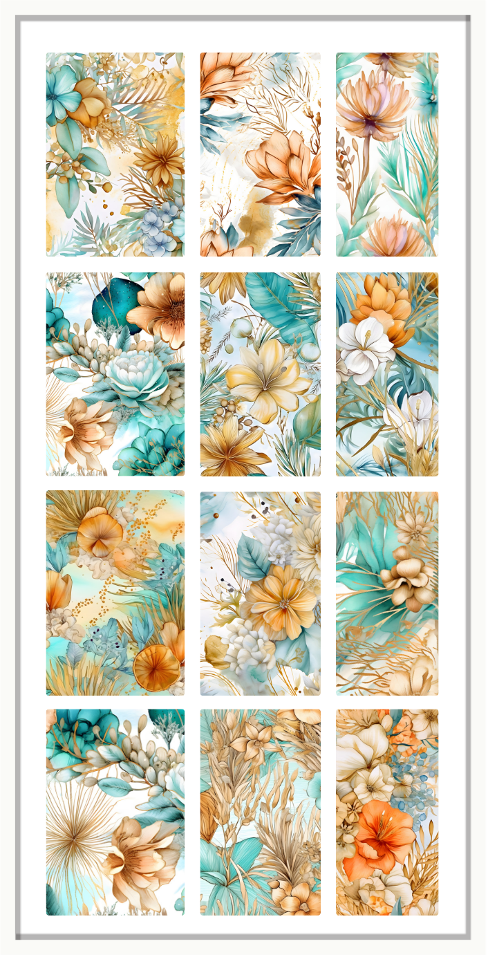Waterslide Nail Decal | DESERT SOLSTICE