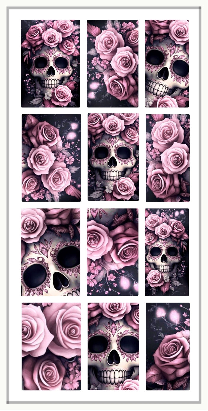 Waterslide Nail Decals | DEADLY DEVOTION-BLUSH