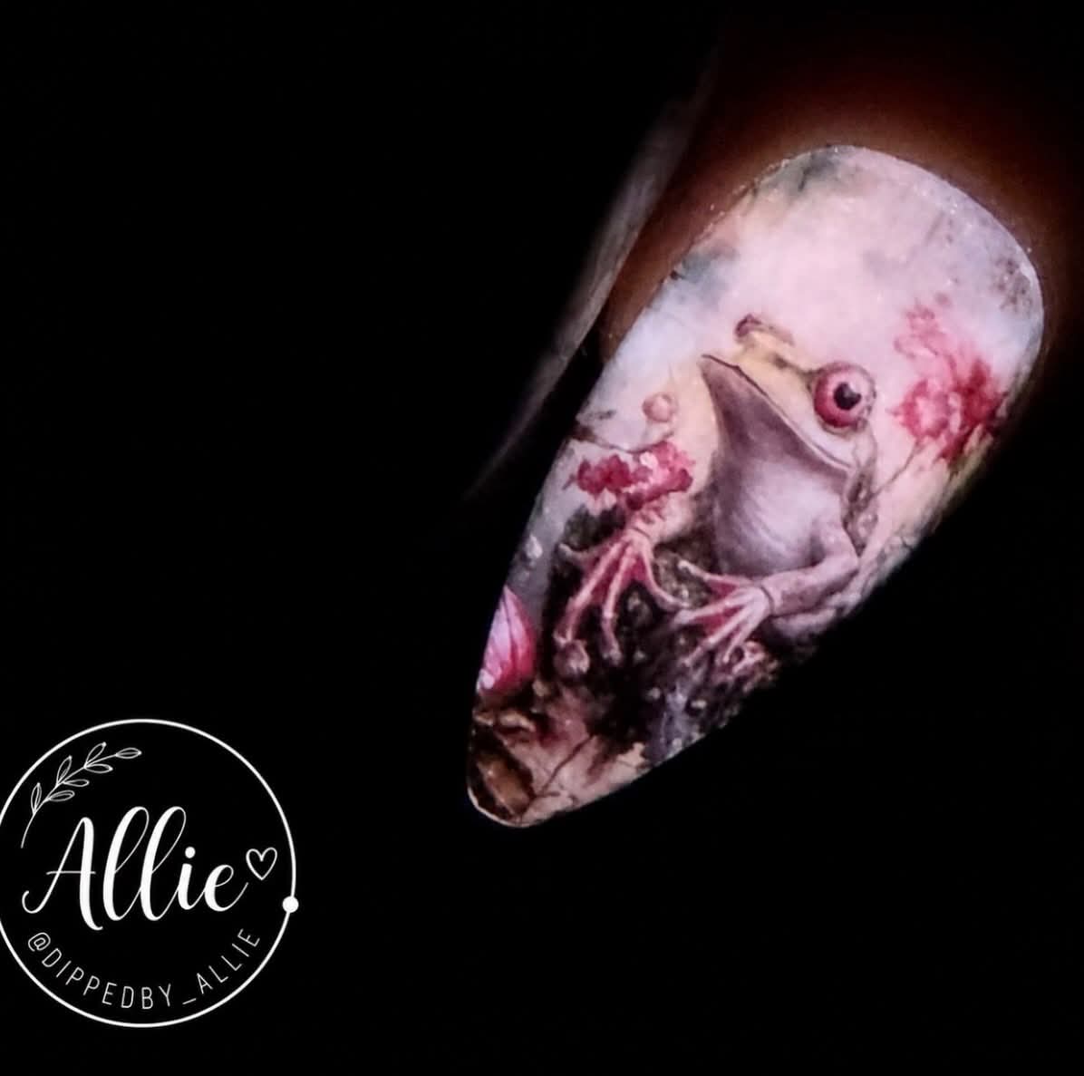 Waterslide Nail Decal | AUTUMN TOAD
