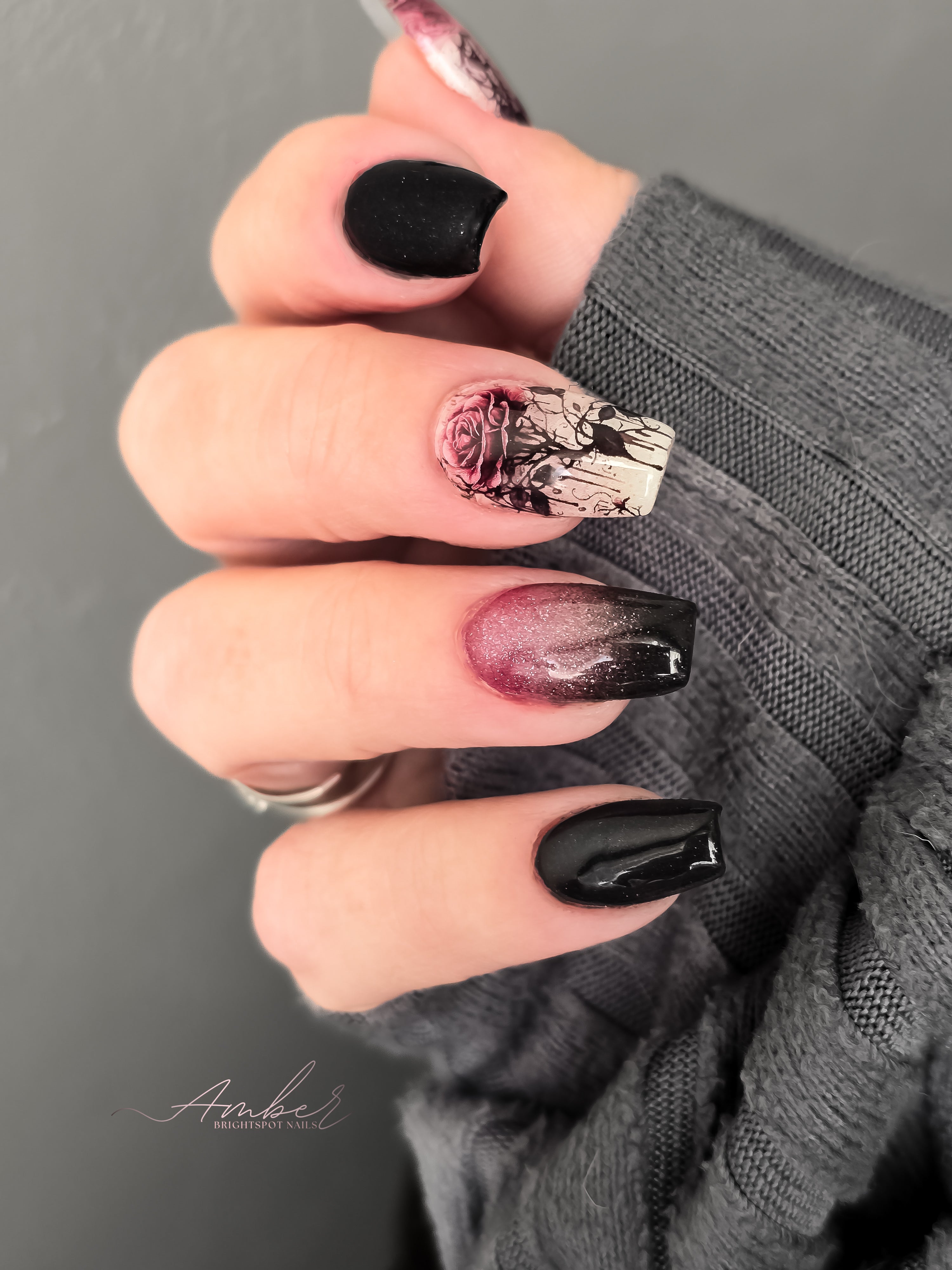 Waterslide Nail Decal | POISONED ROSES