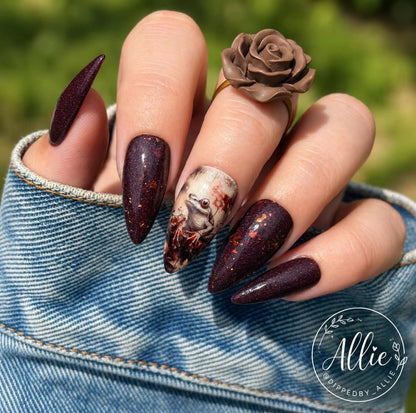 Waterslide Nail Decal | AUTUMN TOAD