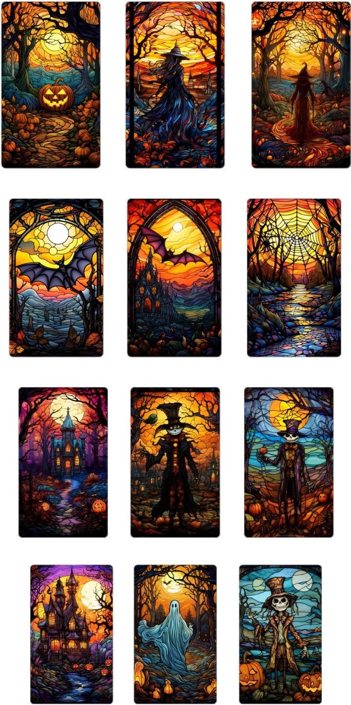 Stain Glass Halloween Vol 2