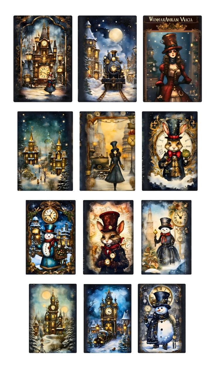 steampunk christmas