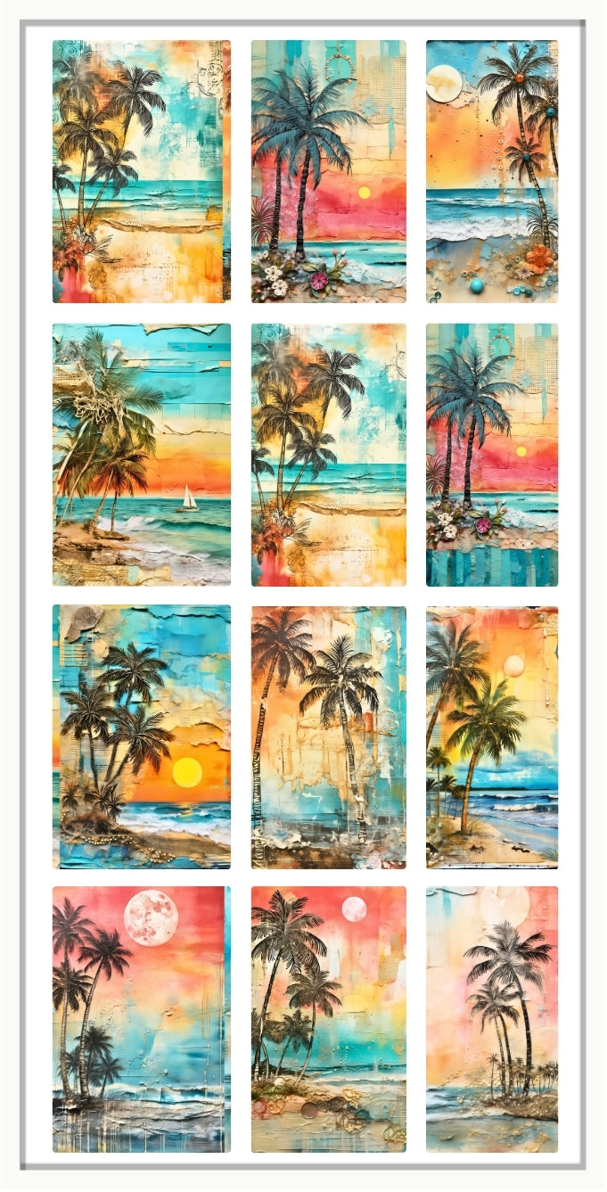 Waterslide Nail Decal | TROPICAL DAZE