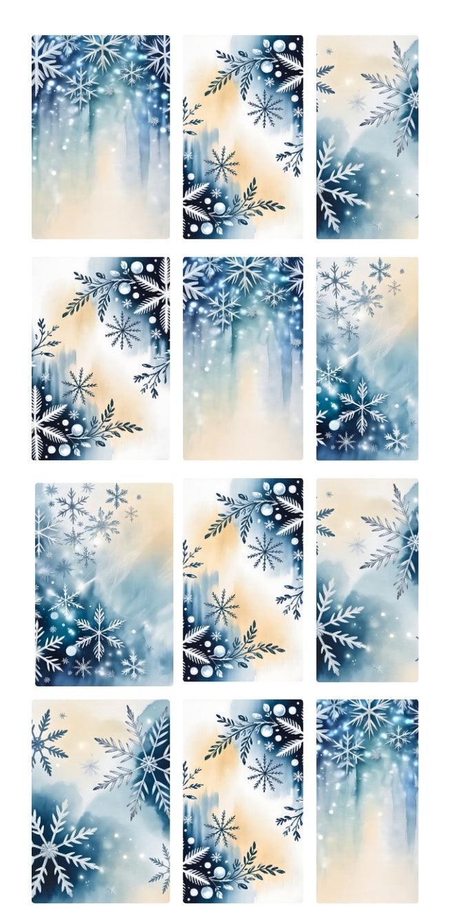 watercolor winter