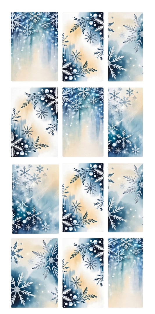 watercolor winter