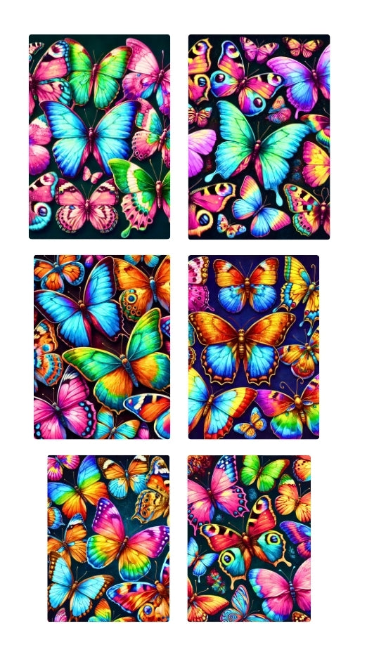 Waterslide Nail Decals | WINGS A GLOW