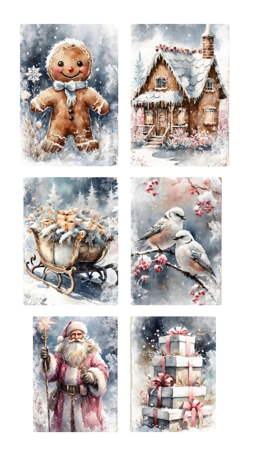 winters frost at the north pole